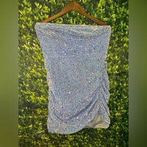 SHEIN Light Blue Garment